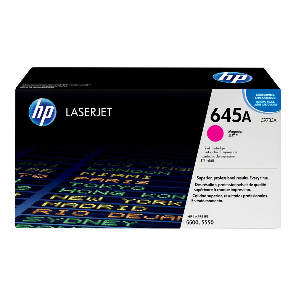 Hewlett-Packard HP 645A - magenta - original - LaserJet - tonerkassett (C9733A)