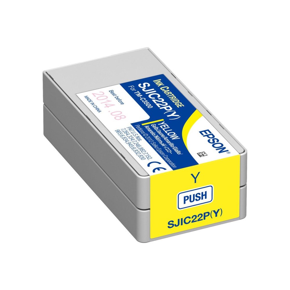 EPSON Epson SJIC22P(Y) - gul - original - bläckpatron