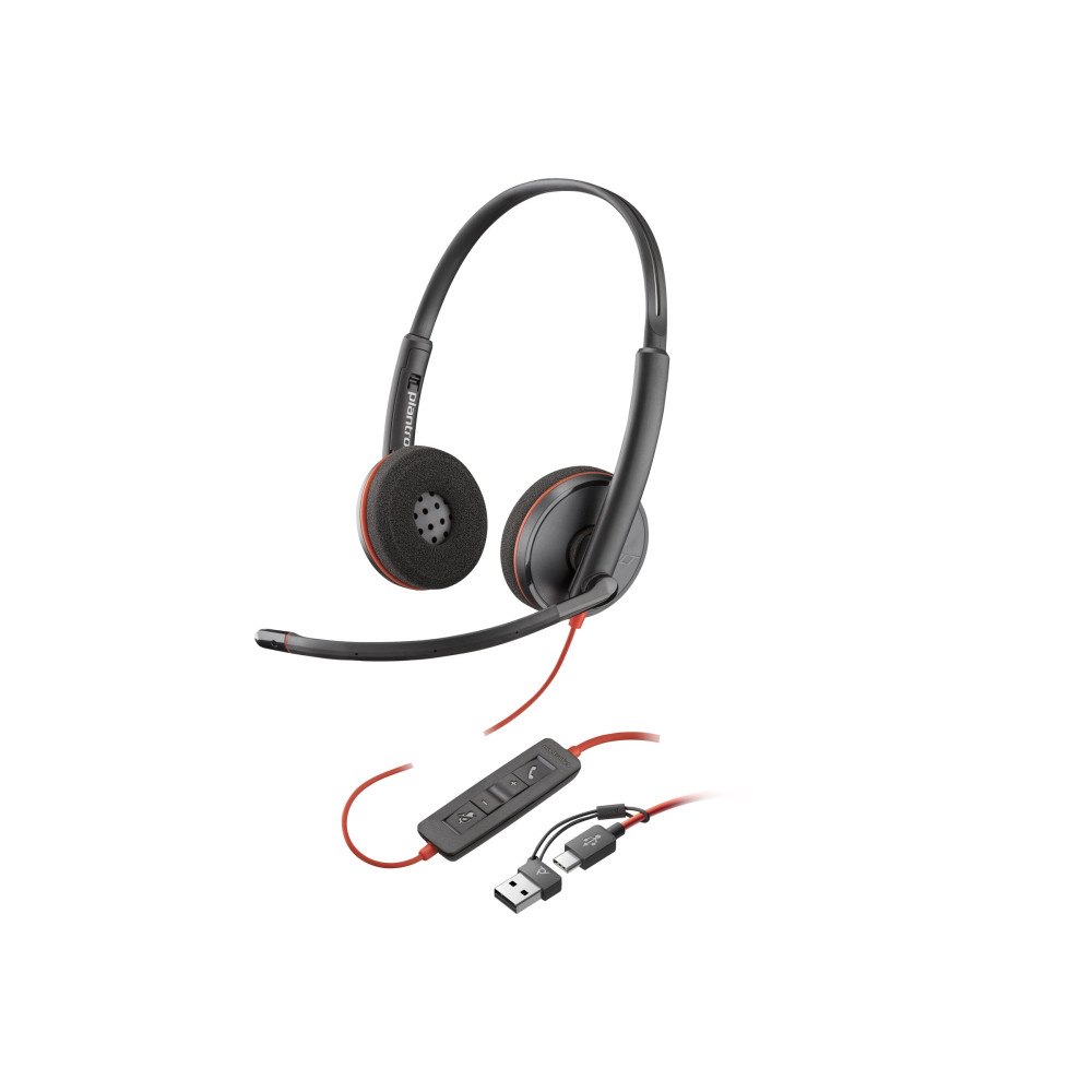 Poly HP Poly Blackwire 3220 - headset - USB-C