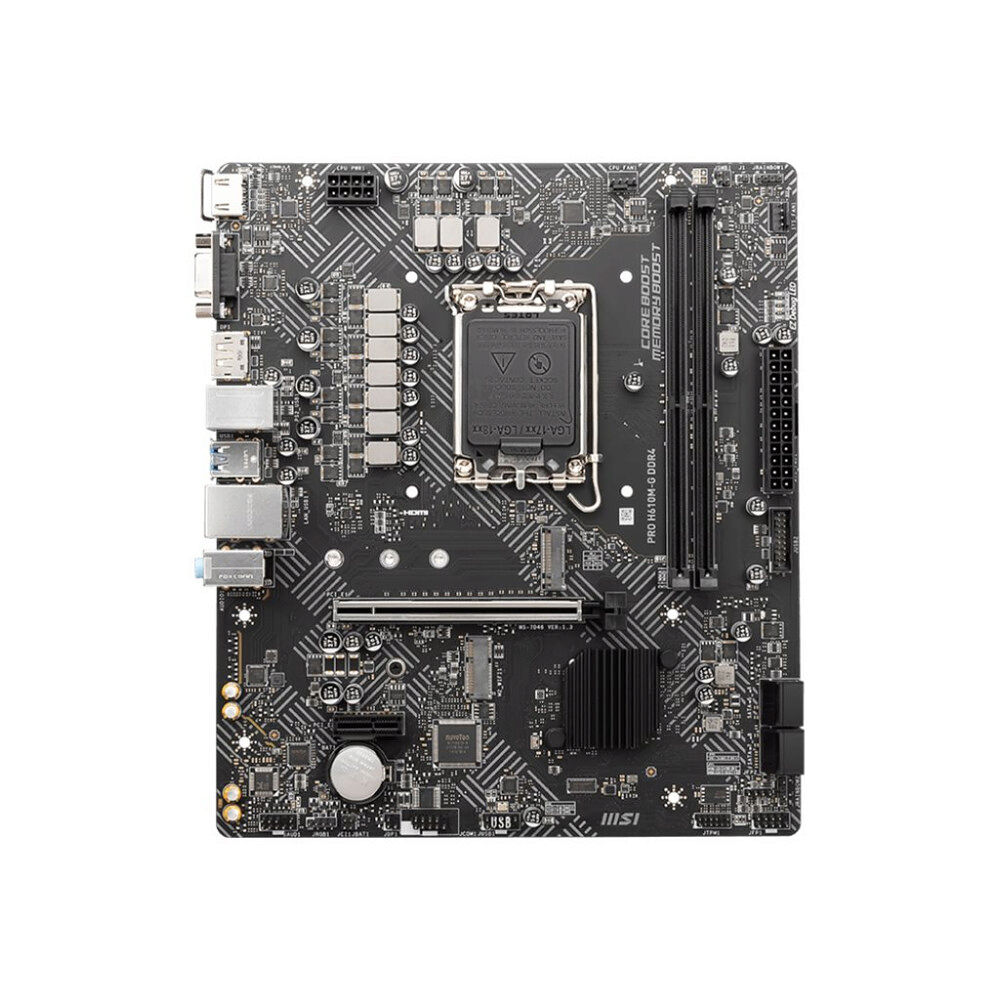 MSI MSI PRO H610M-G - moderkort - micro ATX - LGA1700-uttag - H610