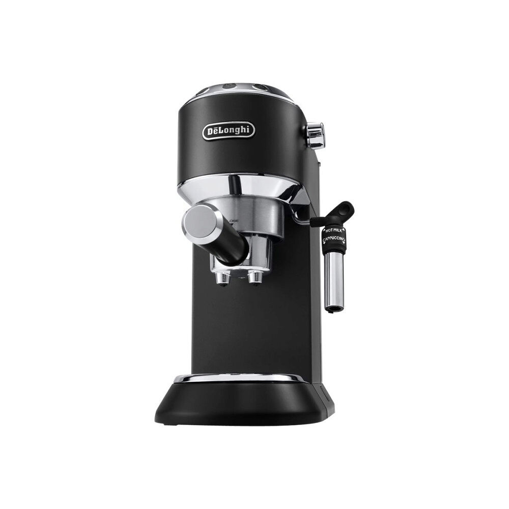 Delonghi De'Longhi DEDICA EC 685.BK - kaffemaskin med mjölkskummare - 15 bar - svart