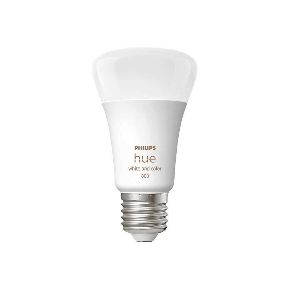 Philips Philips Hue White and Color Ambiance - LED-glödlampa - form: A60 - E27 - 6.5 W - flerfärgad/varmt till kallt vitt ljus -...