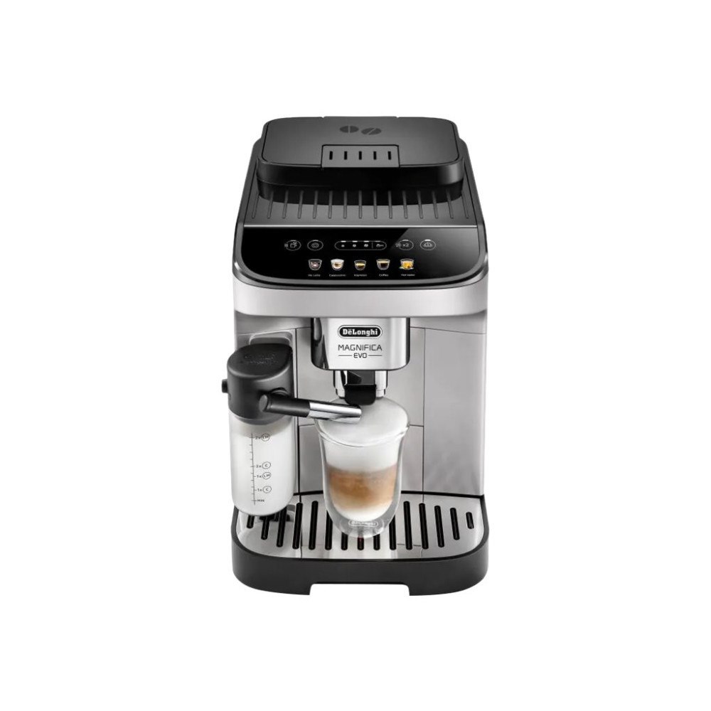 Delonghi De'Longhi Magnifica Evo ECAM290.61.SB - automatisk kaffekokare med mjölkskummare - 15 bar - silver/svart