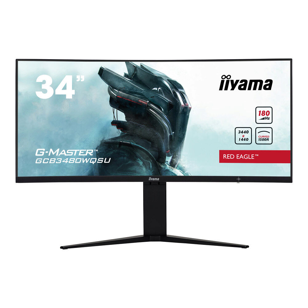 Iiyama iiyama G-MASTER Red Eagle GCB3480WQSU-B1 - LED-skärm - böjd - 34" - HDR