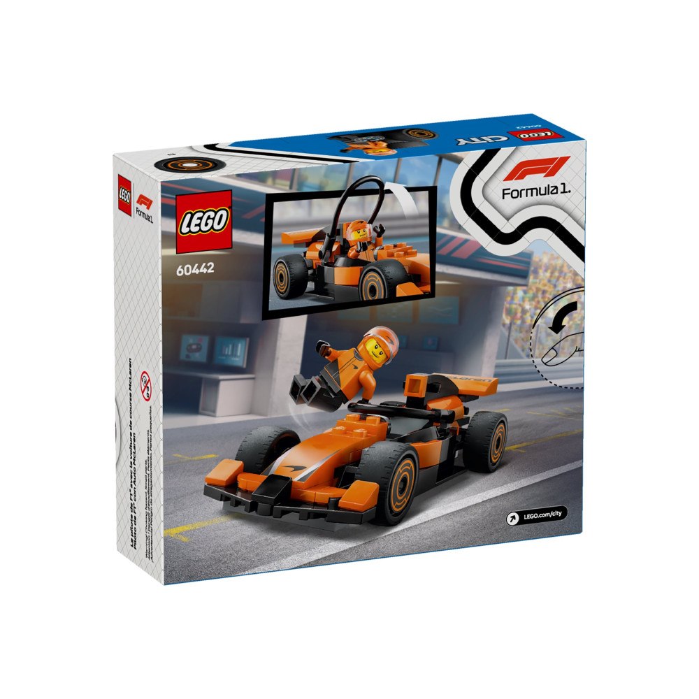 LEGO LEGO City 60442 - F1-förare med McLaren-racerbils - byggsats