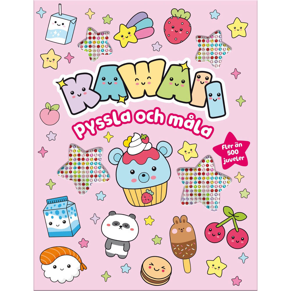 Tukan Förlag Kawaii. Pyssla och måla (häftad)
