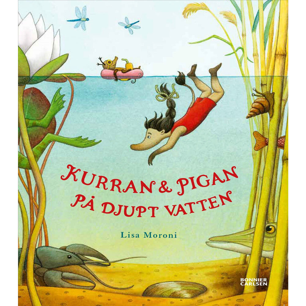 Lisa Moroni Kurran och Pigan på djupt vatten (inbunden)