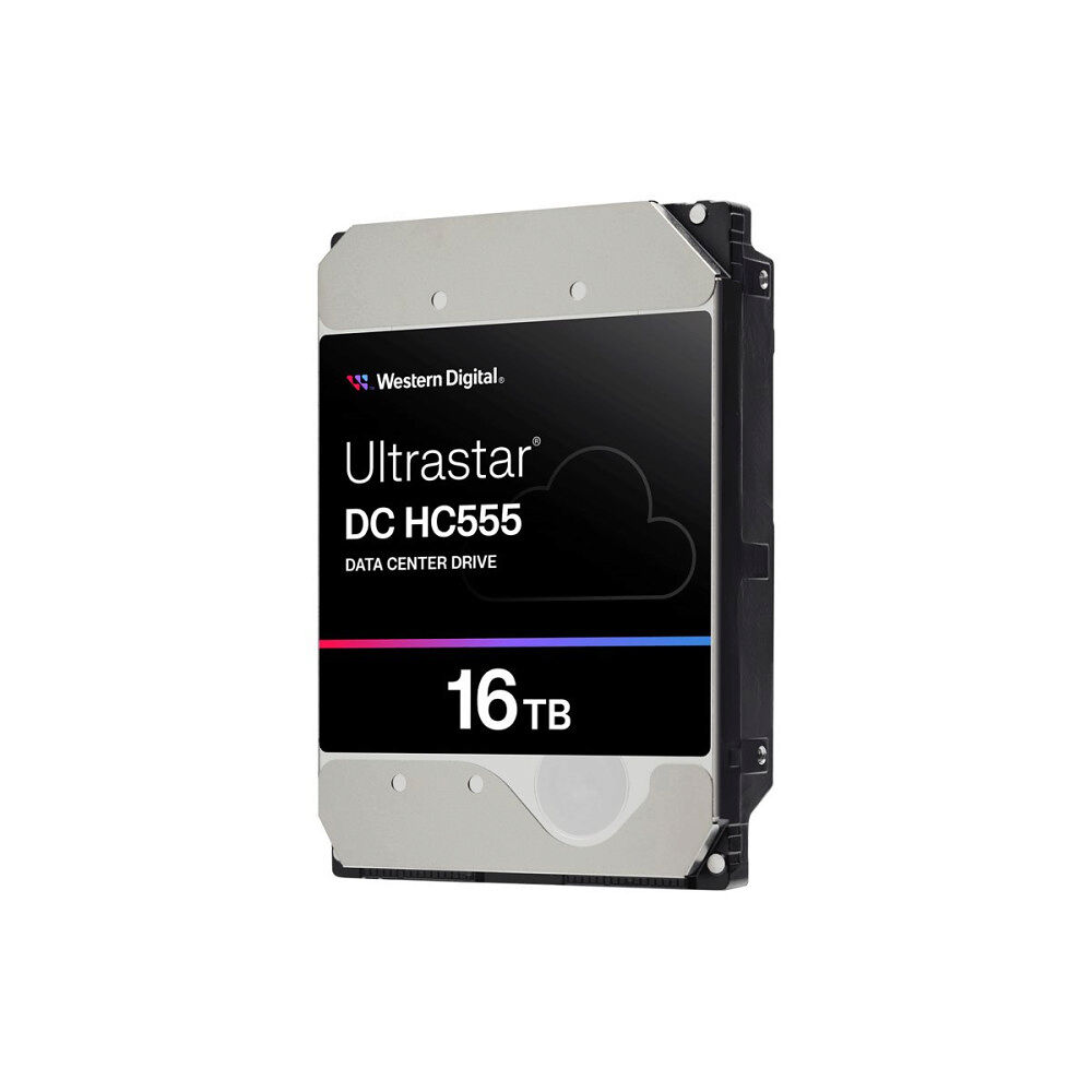 Western Digital WD Ultrastar DC HC555 - hårddisk - datacenter - 16 TB - SAS 12Gb/s