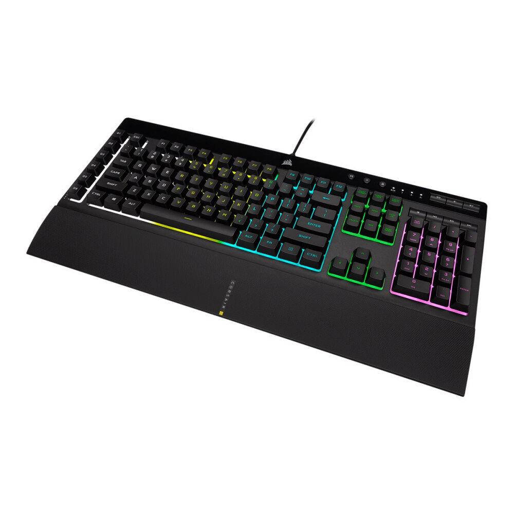 Corsair CORSAIR Gaming K55 RGB PRO - tangentbord - tysk - svart Inmatningsenhet