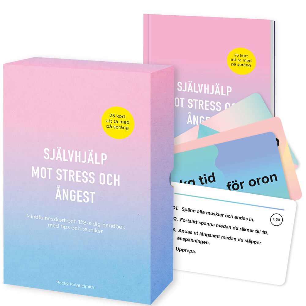Pooky Knightsmith Självhjälp mot stress och ångest (bok)