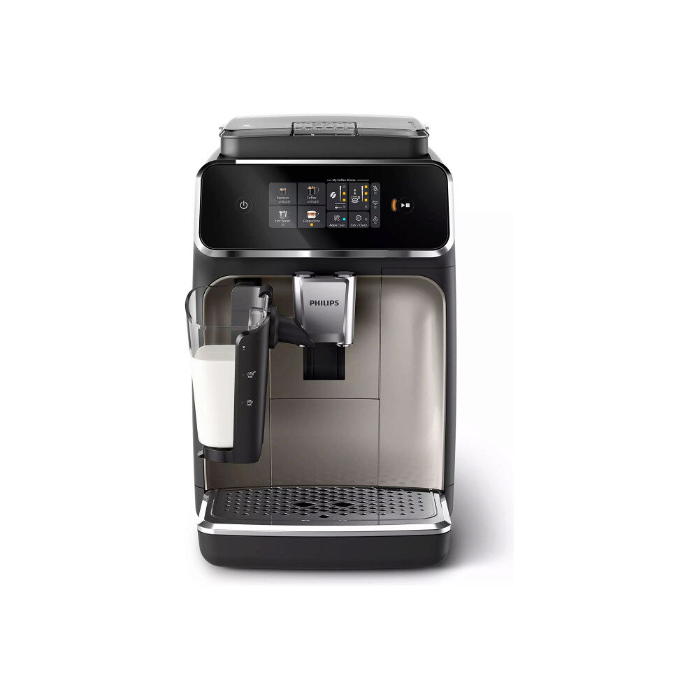 Philips Philips Series 2300 EP2336 - automatisk kaffekokare med mjölkskummare - 15 bar - svart/krom