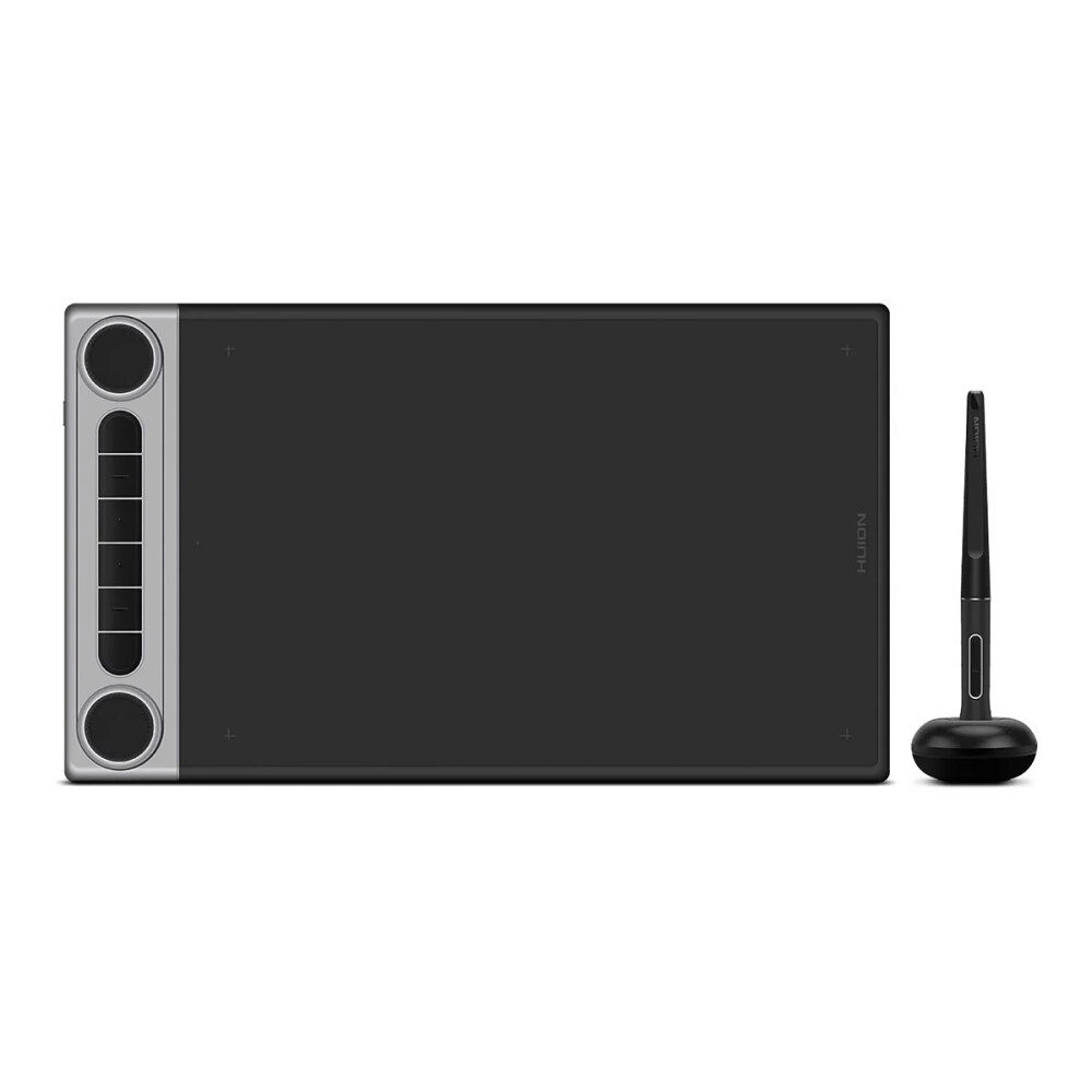 Huion Inspiroy Dial 2 Q630M - digitaliserare - USB-C, Bluetooth 5.0 - svart