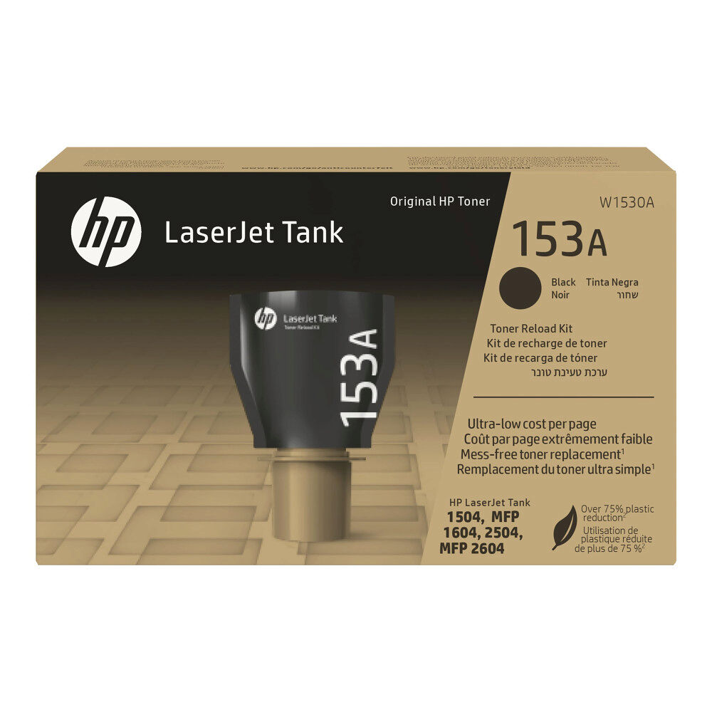 Hewlett-Packard HP 153A - svart - original - LaserJet - tonerkassett (W1530A)