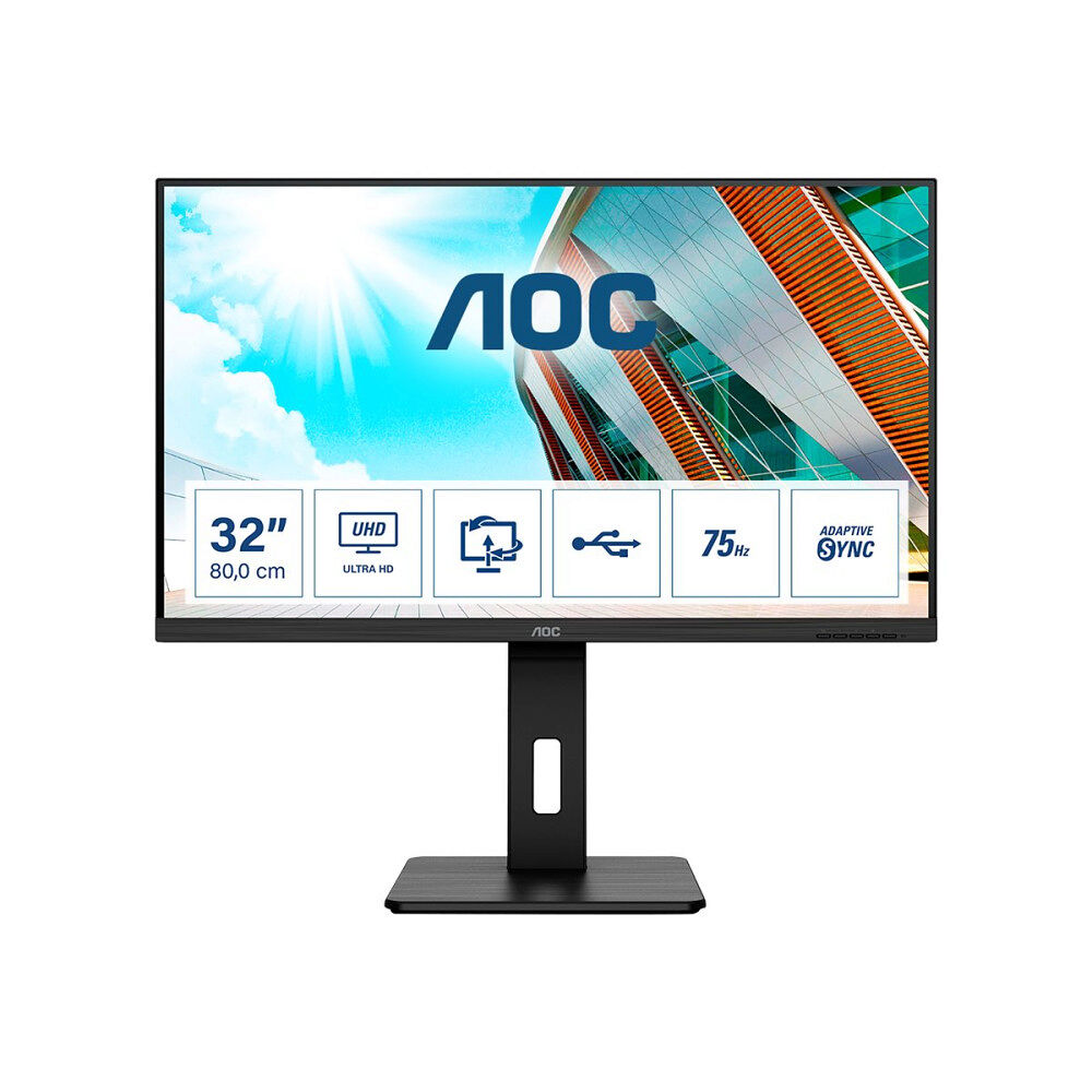 AOC AOC U32P2 - LED-skärm - 4K - 31.5"