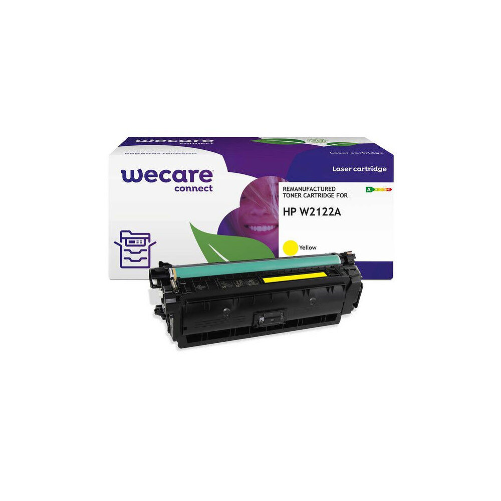 Wecare Toner WECARE HP W2122A 212A 4,5K gul