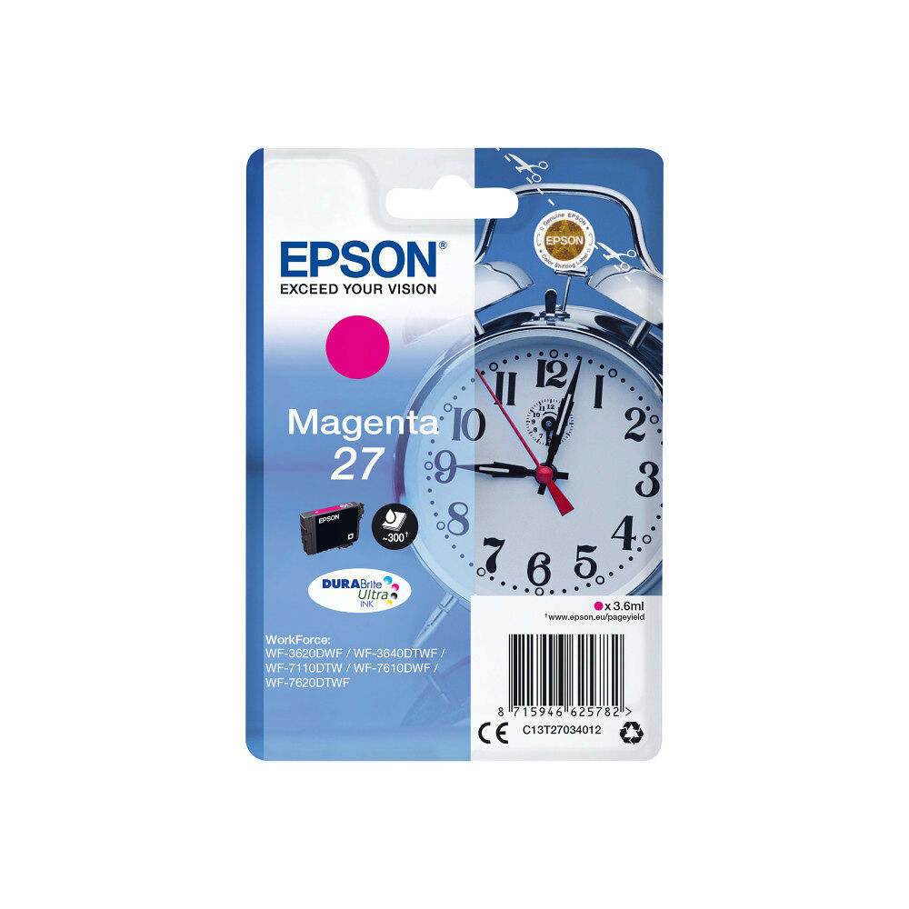 EPSON Epson 27 - magenta - original - bläckpatron