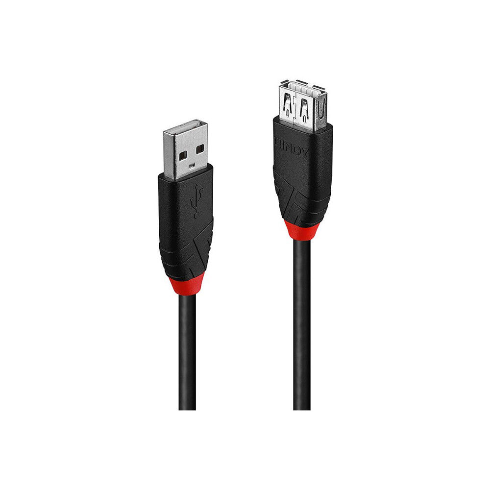 Lindy Lindy USB 2.0 Slimline Active Extension Cable - USB-förlängningskabel - USB till USB - 5 m