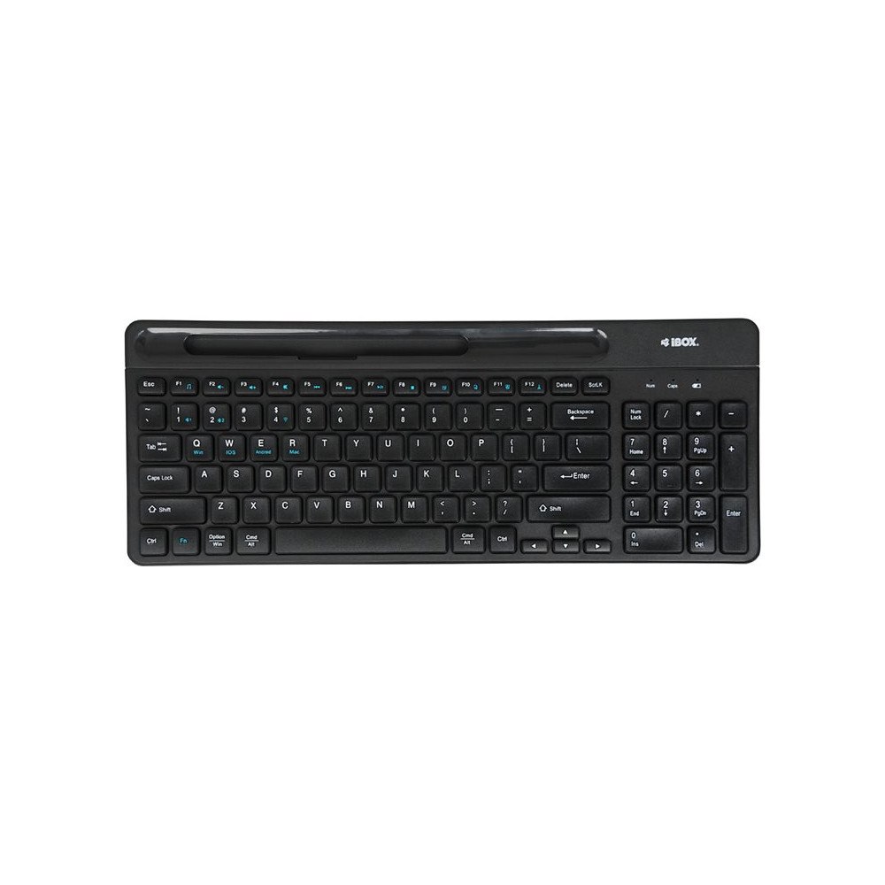 IBOX iBOX Kallisto - tangentbord - QWERTY - svart Inmatningsenhet