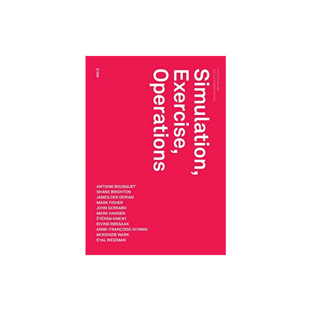 Urbanomic Media Ltd Simulation, Exercise, Operations (häftad, eng)