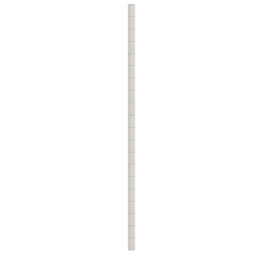vidaXL Ogräsmatta vit 4x5 m PP