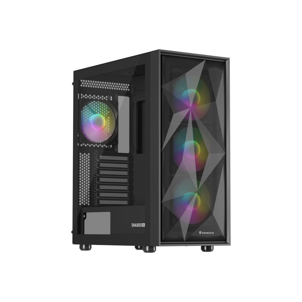 NATEC Genesis Diaxid 605 ARGB - mid tower - ATX