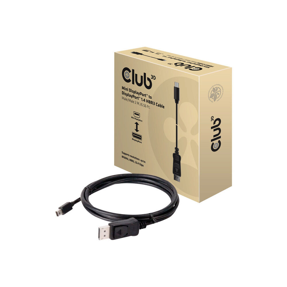 Club 3D Club 3D DisplayPort-kabel - 2 m