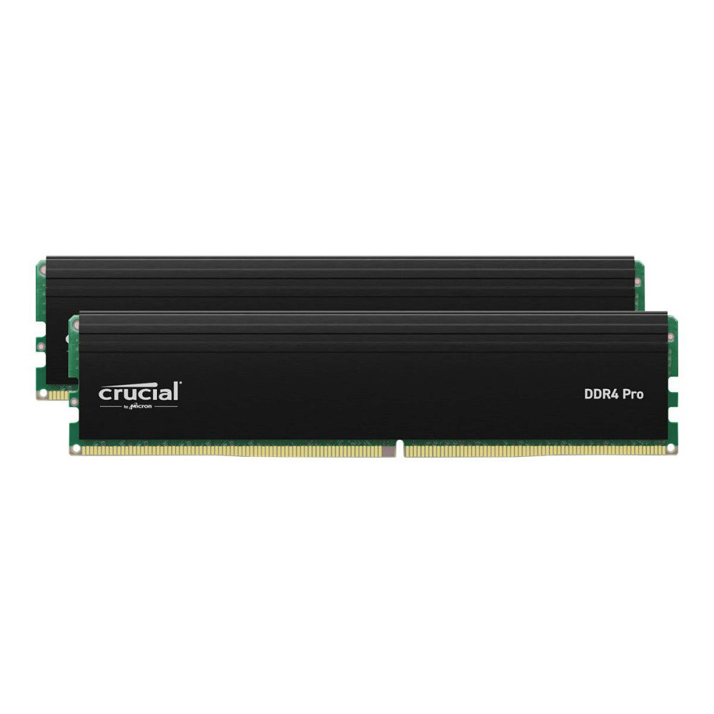 Crucial Crucial - DDR4 - sats - 32 GB: 2 x 16 GB - DIMM 288-pin - 3200 MHz / PC4-25600 - ej buffrad