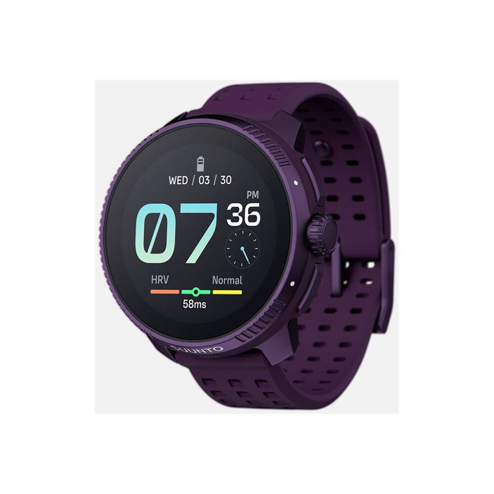 Suunto Suunto Race - glasfiberarmerad polyamid - sportklocka med rem - 32 GB - titanium amethyst