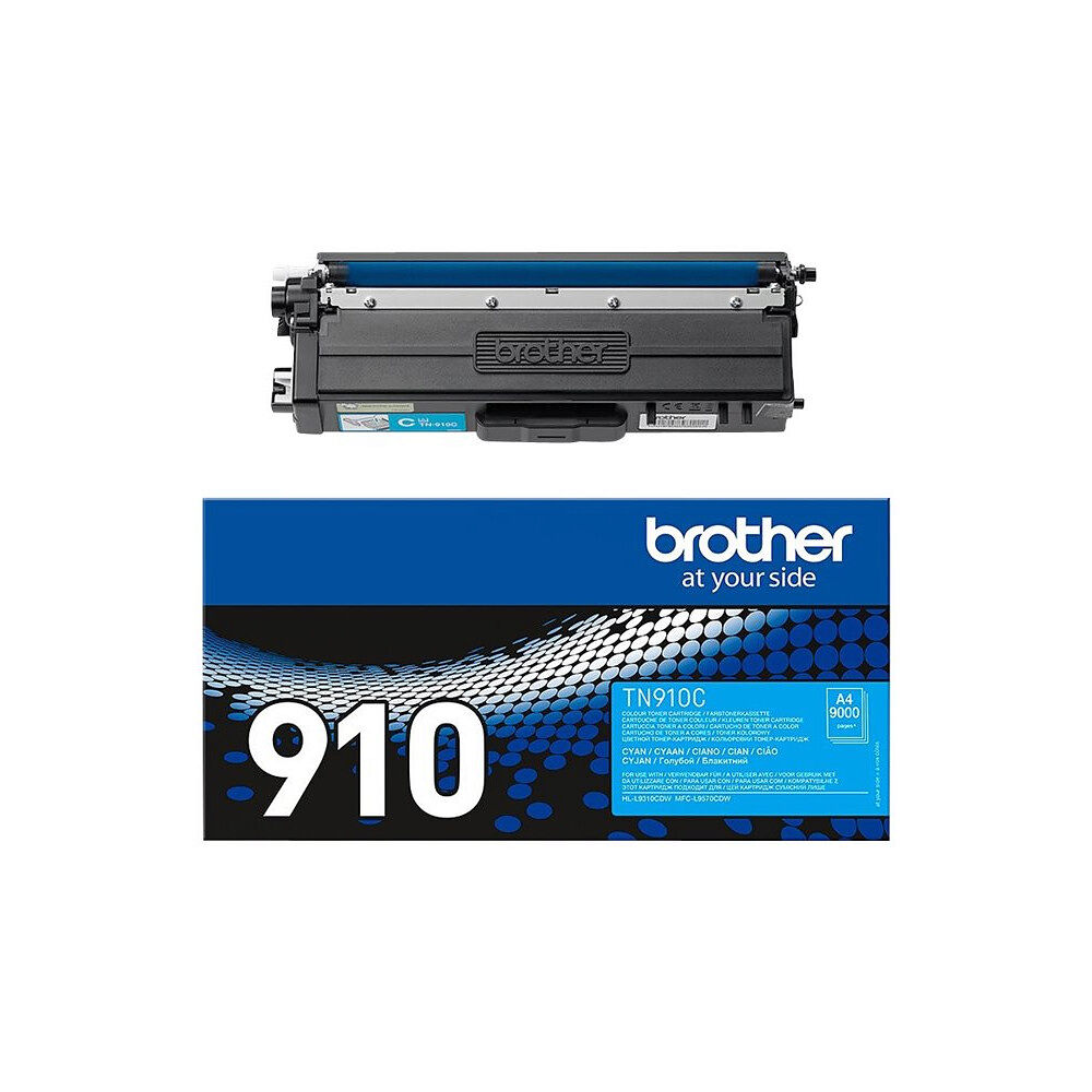 Brother Brother TN910C - Ultra Jumbo - cyan - original - tonerkassett