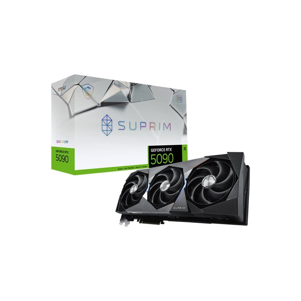 MSI MSI GeForce RTX 5090 32G SUPRIM SOC - grafikkort - GeForce RTX 5090 - 32 GB