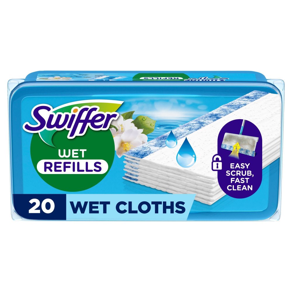 Swiffer Rengöringsdukar för golv, 20st Morning Fresh