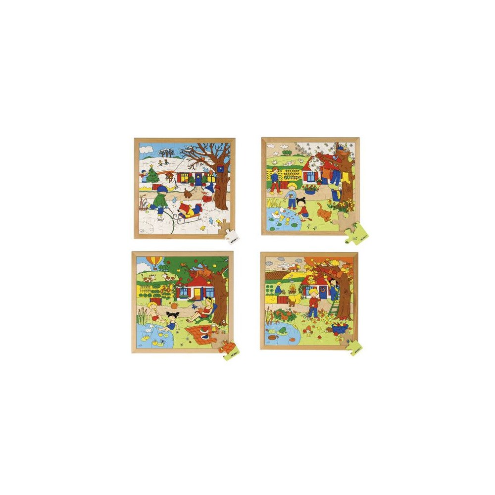 No Brand Rampussel Årstider 4-pack