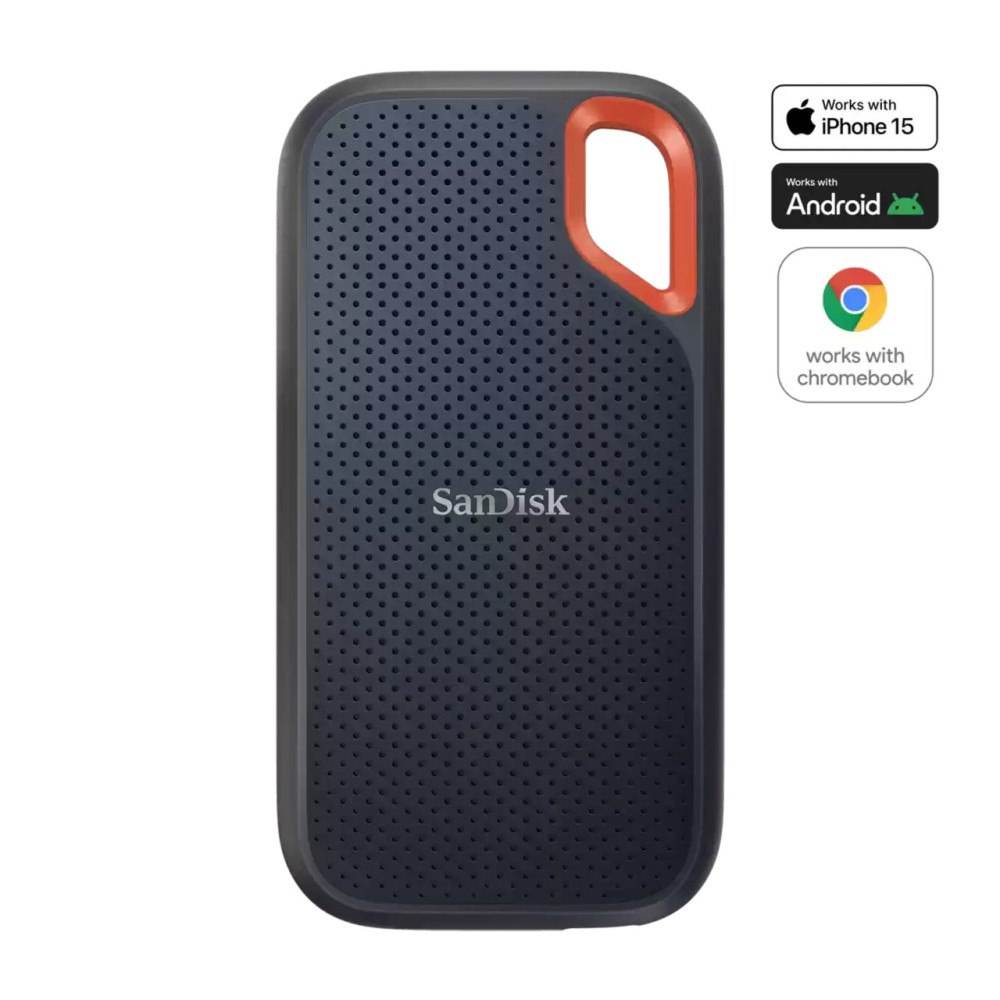 SANDISK Bärbar SSD Extreme 8TB 1050MB/s Läs 1000MB/s Skriv