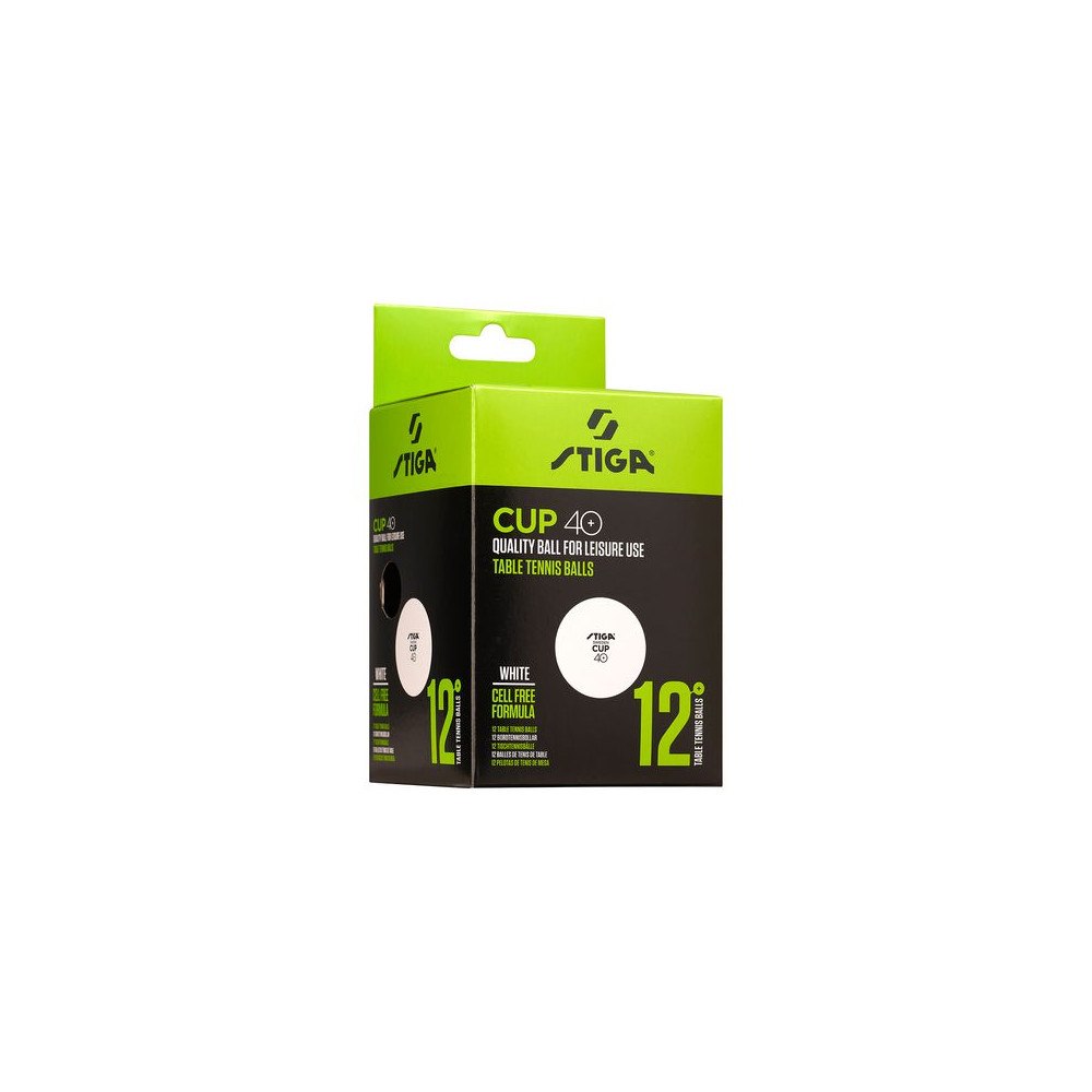 Stiga Bordtennisboll STIGA S.Outdoor 12/fp