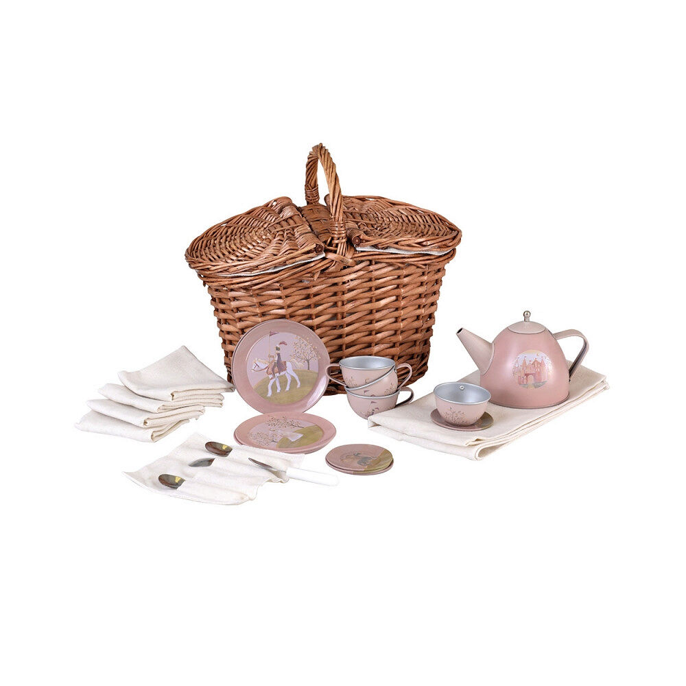 Egmont Toys Egmont Toys - Tin Tea Set Princess in a Basket - (540059)