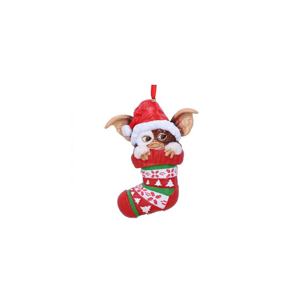 Nemesis Now Gremlins Gizmo in Stocking Hanging Ornament 12cm