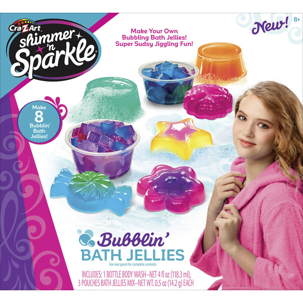 Shimmer n Sparkle SHIMMER N SPARKLE BUBBLIN BATH JELLIES (17683)
