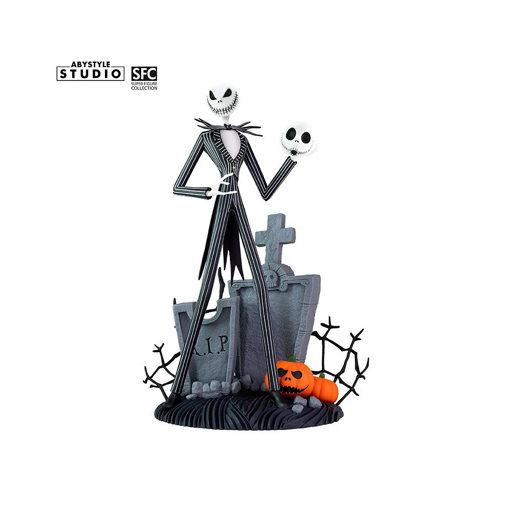 Abysse NIGHTMARE BEFORE XMAS - Figurine Jack scary smiling face