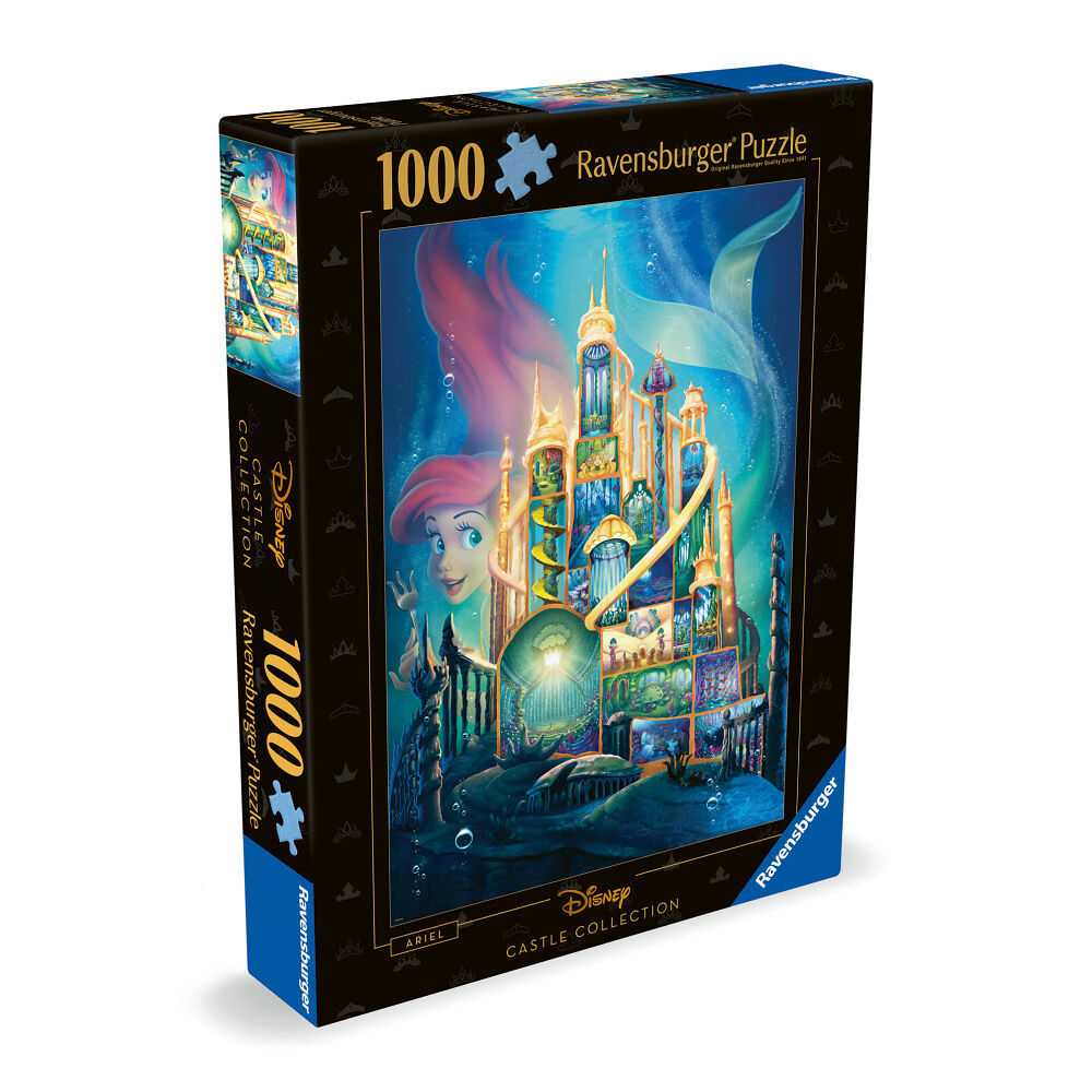 Ravensburger Ravensburger - Puzzle Disney Castles Ariel 1000p (12000265)