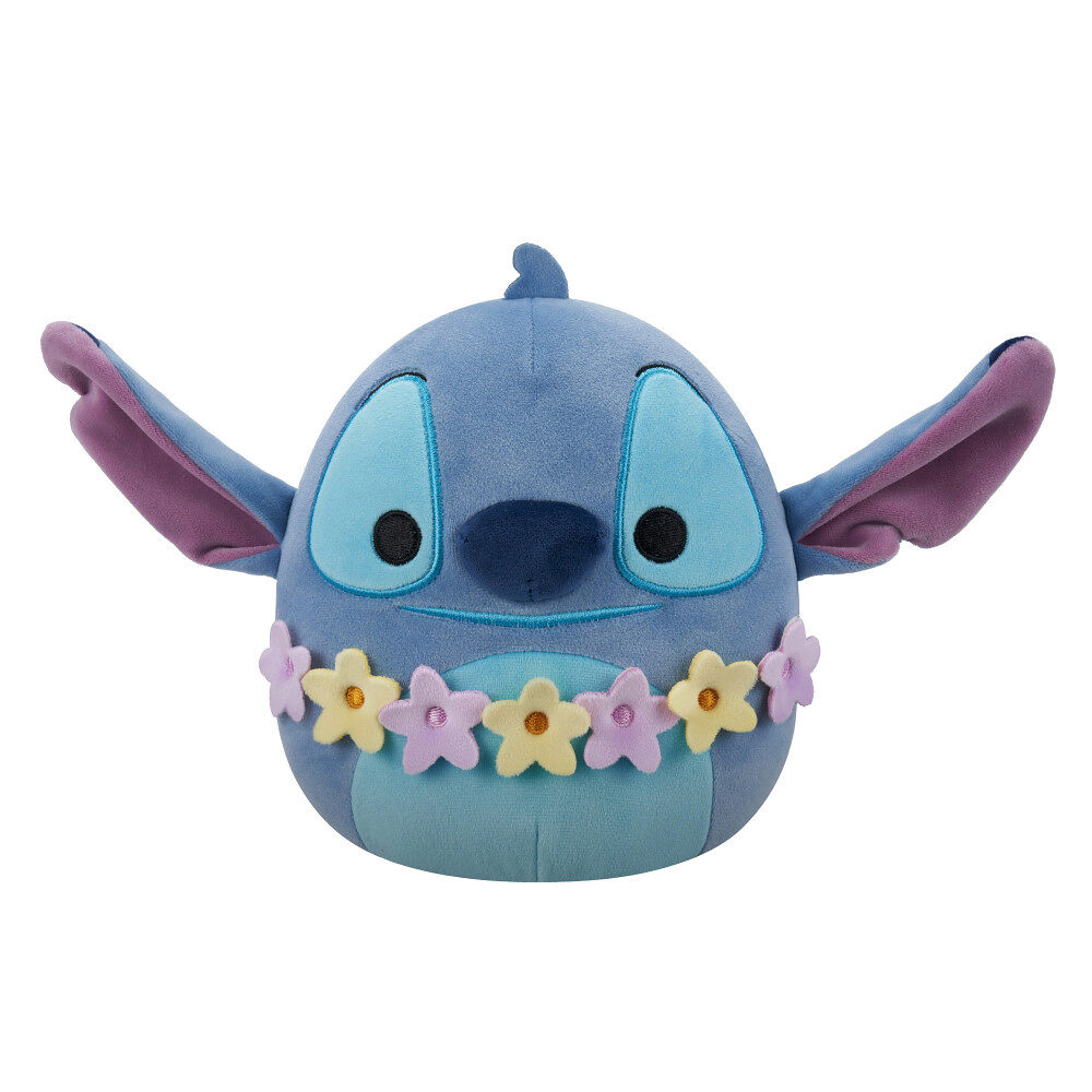 Squishmallows Squishmallows - 20 cm Plush Disney Stitch - Stitch wearing lei