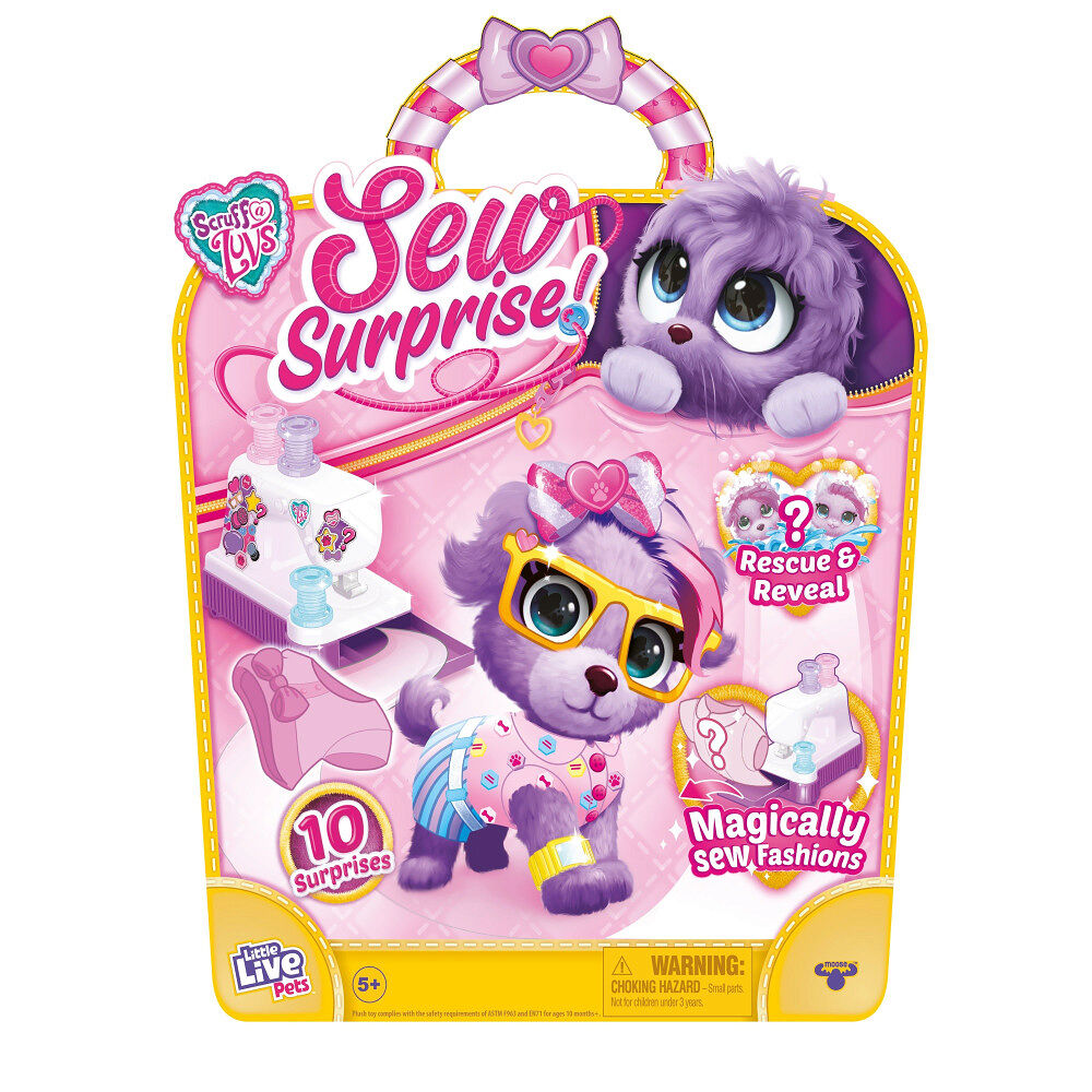 Scruff-a-Luv Scruff-a-Luvs - Sew Wow Purple - (30384)