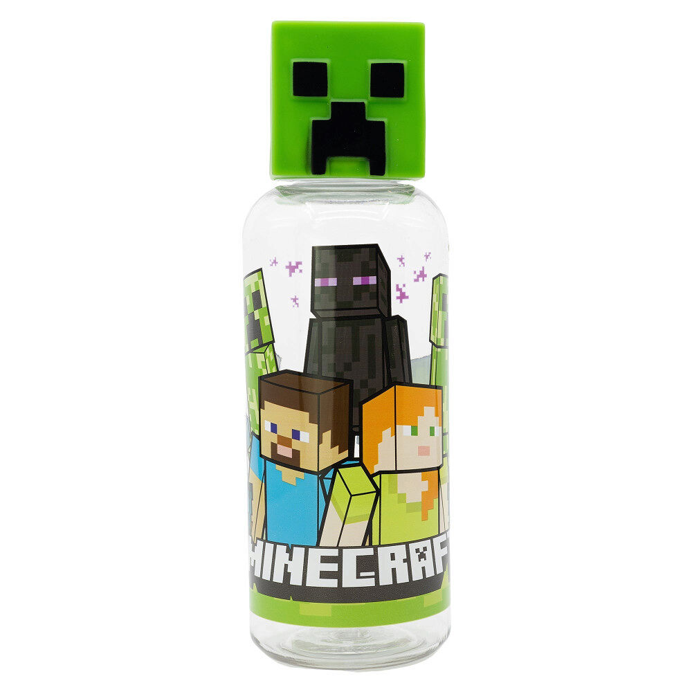 Stor Stor - Water Bottle w/3D Figurine 560 ml - Minecraft (088808723-40413)