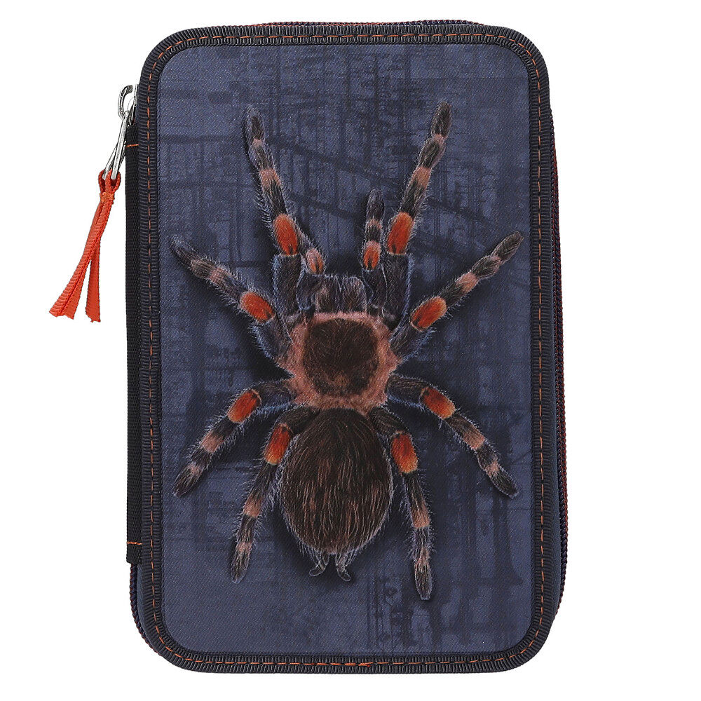 Dino World Dino World - Adventure World Double Pencil Case With Spider - (0413332)