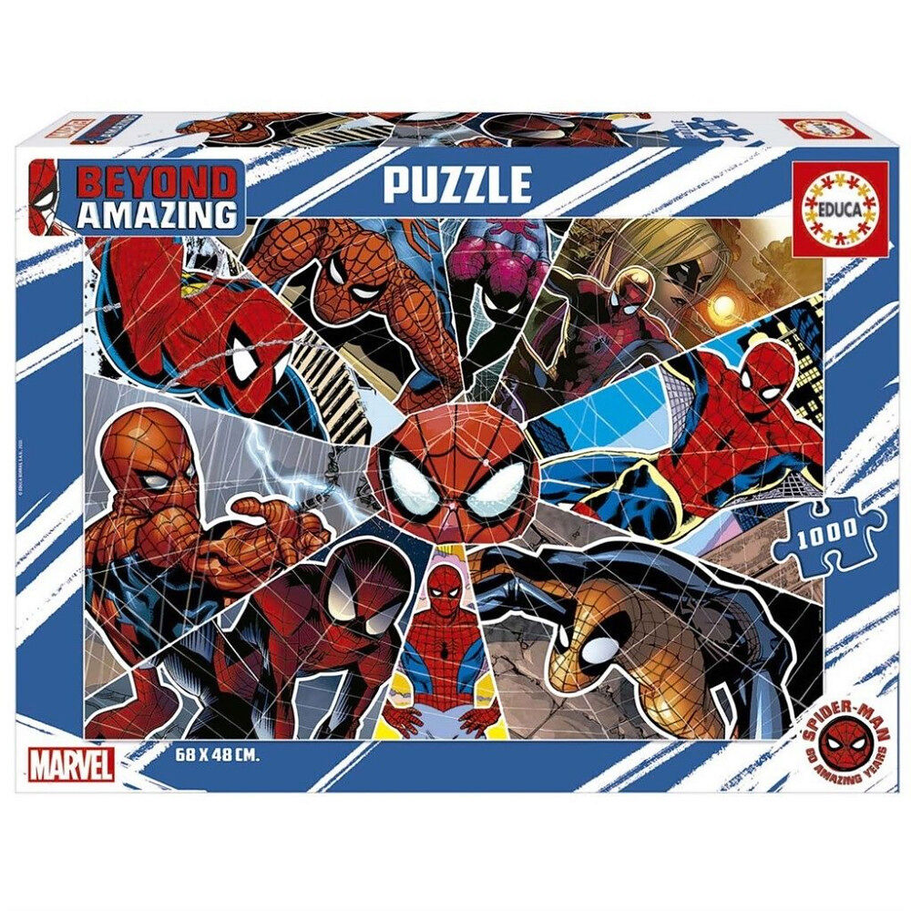 EDUCA Educa - 1000 pcs. Puzzle - Spider-Man Beyond Amazing (80-19487)