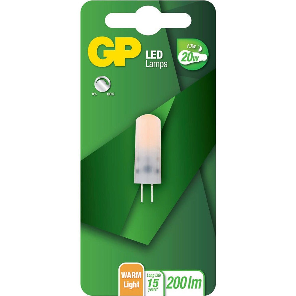 GP GP - LED Lamp Capsule, G4, DIM, 1.7W (20W), 200lm
