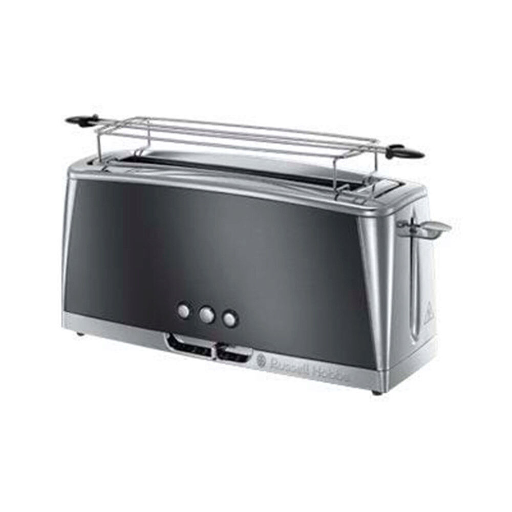 Russell Hobbs Russell Hobbs - Luna Long Slot 2 Slice Toaster - Moonlight Grey
