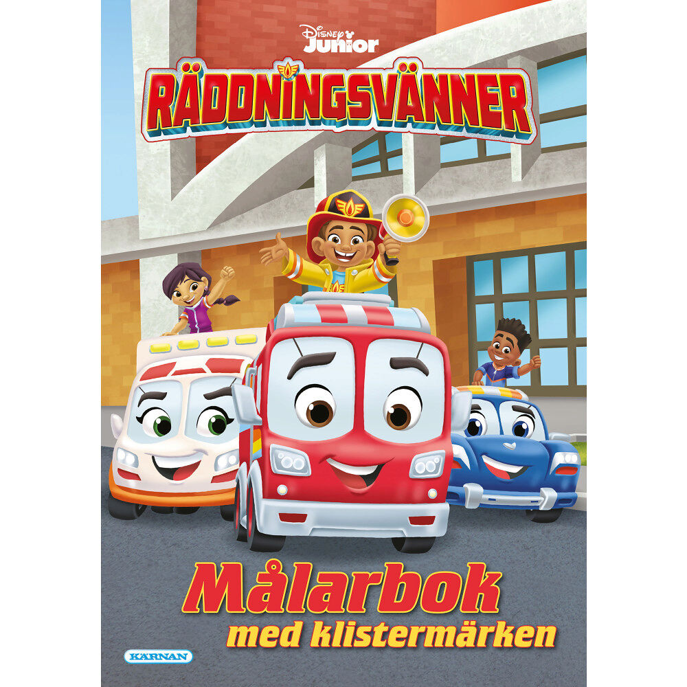Egmont Story House Målarbok Räddningsvänner (häftad)