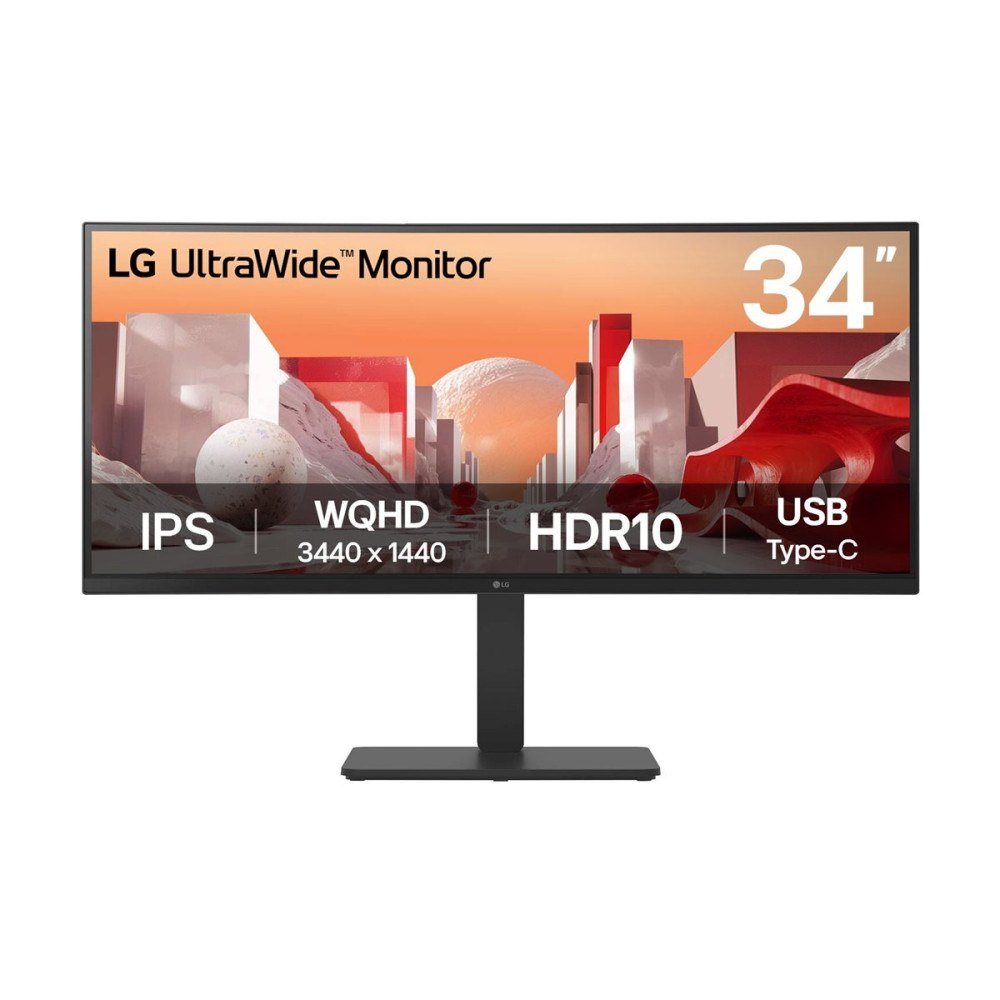 LG Electronics LG UltraWide 34BA75QE-B - LED-skärm - böjd - 34" - HDR