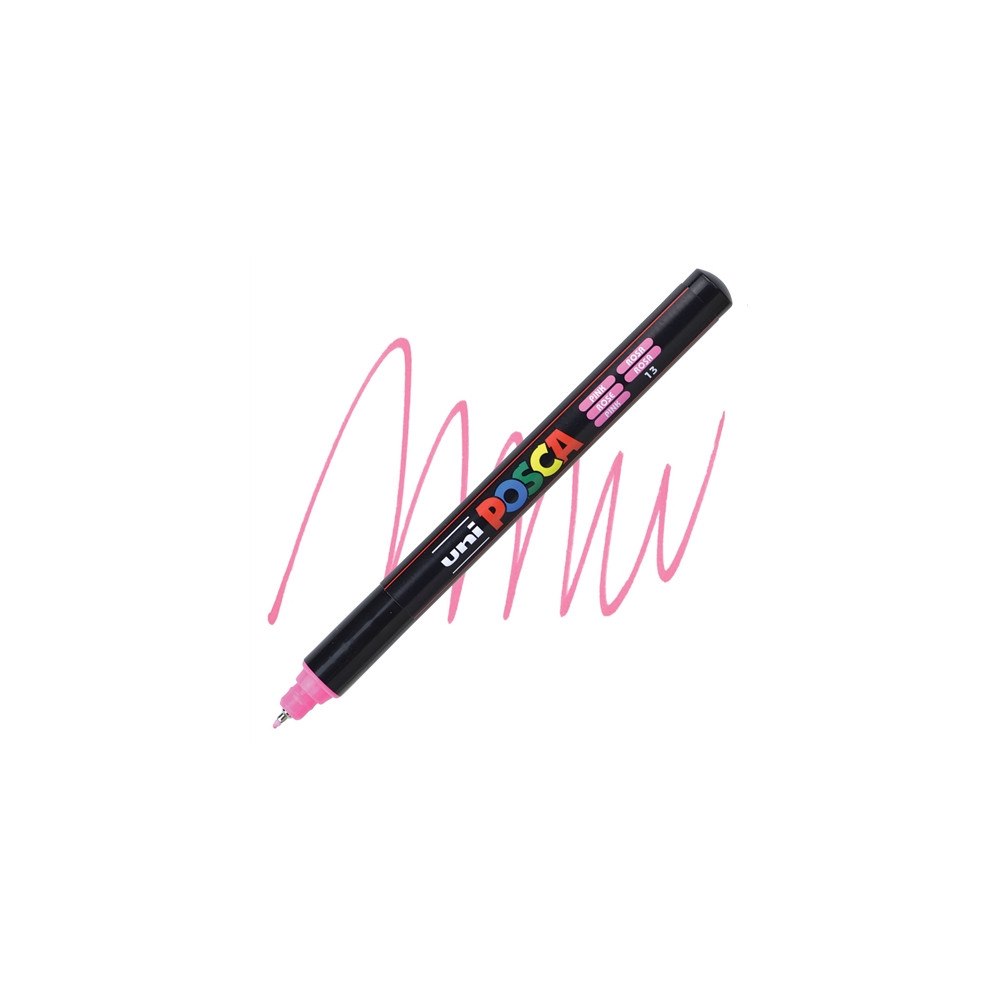 POSCA POSCA penna PC-1 MR, akryl, rosa, rund spets