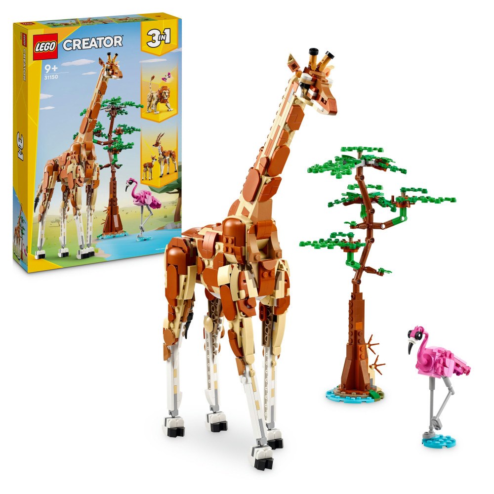 LEGO LEGO Creator 3in1 31150 - Wild Safari Animals - byggsats